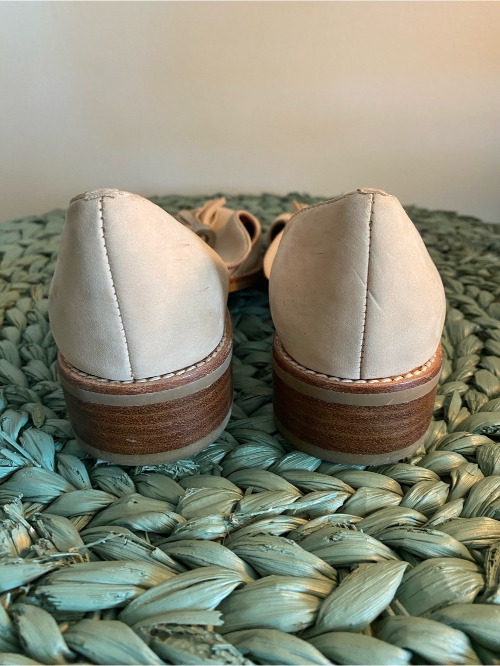 Jeffrey Campbell Cream Tassel D'Orsay Flats - Picture 2 of 3